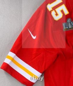 Patrick Mahomes Kansas City Chiefs Nike Super Bowl LV Game Jersey Men's NFL New