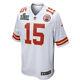 Patrick Mahomes Kansas City Chiefs Nike Super Bowl Lv White Jersey Mens 2x Large