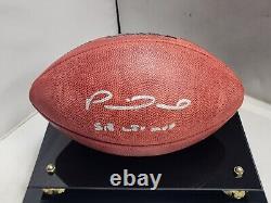 Patrick Mahomes Kansas City Chiefs Signed Super Bowl LIVFootball JSA with Case