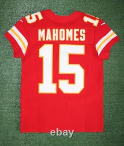 Patrick Mahomes Kansas City Chiefs Super Bowl 54 Nike Vapor Elite Jersey Size 40