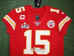 Patrick Mahomes Kansas City Chiefs Super Bowl 54 Nike Vapor Elite Jersey Size 44