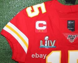 Patrick Mahomes Kansas City Chiefs Super Bowl 54 Nike Vapor Elite Jersey Size 44