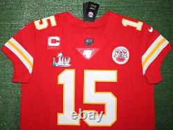Patrick Mahomes Kansas City Chiefs Super Bowl 54 Nike Vapor Elite Jersey Size 48