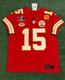 Patrick Mahomes Kansas City Chiefs Super Bowl 58 Nike Fuse Elite Jersey Sz 40/m