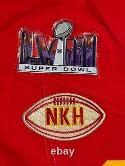 Patrick Mahomes Kansas City Chiefs Super Bowl 58 Nike FUSE Elite Jersey Sz 40/M