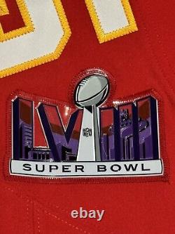 Patrick Mahomes Kansas City Chiefs Super Bowl 58 Nike FUSE Elite Jersey Sz 40/M