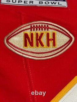 Patrick Mahomes Kansas City Chiefs Super Bowl 58 Nike FUSE Elite Jersey Sz 40/M