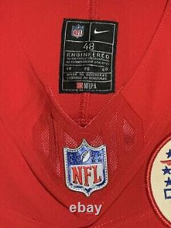 Patrick Mahomes Kansas City Chiefs Super Bowl 58 Nike FUSE Elite Jersey Sz 40/M