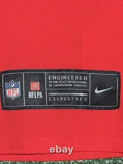 Patrick Mahomes Kansas City Chiefs Super Bowl 58 Nike FUSE Elite Jersey Sz 40/M