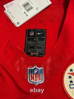 Patrick Mahomes Kansas City Chiefs Super Bowl 58 Nike FUSE Elite Jersey Sz 40/M