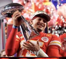 Patrick Mahomes Kansas City Chiefs Super Bowl 58 Nike FUSE Elite Jersey Sz 40/M
