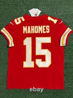 Patrick Mahomes Kansas City Chiefs Super Bowl 58 Nike FUSE Elite Jersey Sz 40/M
