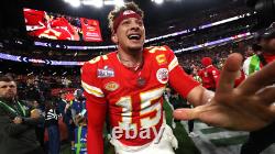 Patrick Mahomes Kansas City Chiefs Super Bowl 58 Nike FUSE Elite Jersey Sz 40/M