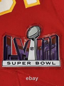 Patrick Mahomes Kansas City Chiefs Super Bowl 58 Nike FUSE Elite Jersey Sz 48/XL