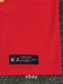 Patrick Mahomes Kansas City Chiefs Super Bowl 58 Nike FUSE Elite Jersey Sz 48/XL