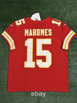 Patrick Mahomes Kansas City Chiefs Super Bowl 58 Nike FUSE Elite Jersey Sz 48/XL