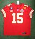 Patrick Mahomes Kansas City Chiefs Super Bowl 58 Nike Fuse Elite Jersey Sz 52