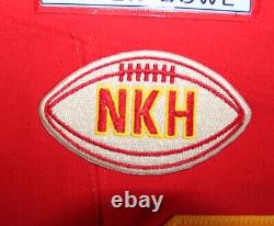 Patrick Mahomes Kansas City Chiefs Super Bowl 58 Nike FUSE Elite Jersey Sz 52