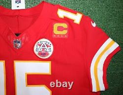Patrick Mahomes Kansas City Chiefs Super Bowl 58 Nike FUSE Elite Jersey Sz 52