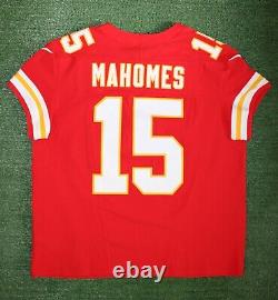 Patrick Mahomes Kansas City Chiefs Super Bowl 58 Nike FUSE Elite Jersey Sz 52
