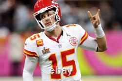 Patrick Mahomes Kansas City Chiefs Super Bowl 59 Nike Elite Jersey Mens Size 40