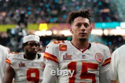 Patrick Mahomes Kansas City Chiefs Super Bowl 59 Nike Elite Jersey Mens Size 40