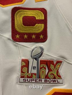 Patrick Mahomes Kansas City Chiefs Super Bowl 59 Nike Elite Jersey Mens Size 40