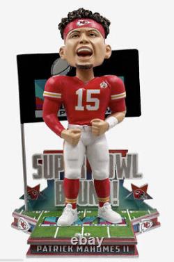 Patrick Mahomes Kansas City Chiefs Super Bowl Bound Bobblehead /72 SOLD OUT NIB