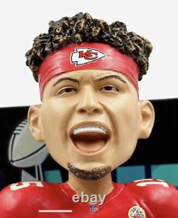 Patrick Mahomes Kansas City Chiefs Super Bowl Bound Bobblehead /72 SOLD OUT NIB