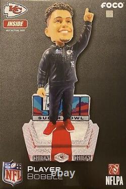 Patrick Mahomes Kansas City Chiefs Super Bowl LVII Outfit Bobblehead #/72
