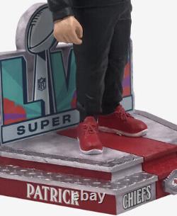 Patrick Mahomes Kansas City Chiefs Super Bowl LVII Outfit Bobblehead /72 NIB