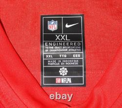 Patrick Mahomes Kansas City Chiefs Super Bowl LVII Patch Nike XXL Red Jersey
