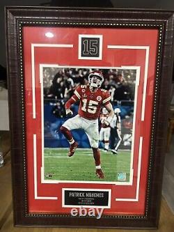 Patrick Mahomes Licensed Super Bowl MVP Licensed Fanatics Framed Photo