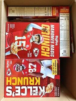 Patrick Mahomes Magic Crunch Kansas City Chiefs Limited Edition 17 Boxes + More