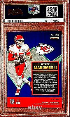 Patrick Mahomes Mosaic Touchdown Masters Silver Prizm PSA 10 LOW POP FLAWLESS SP