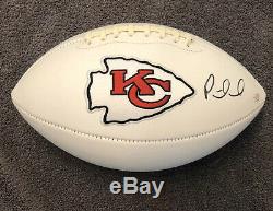 Patrick Mahomes Signed Autographed Kansas City Chiefs Super Bowl Football COA