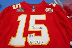 Patrick Mahomes Signed Chiefs Super Bowl LIV Nike XL Jersey Beckett COA