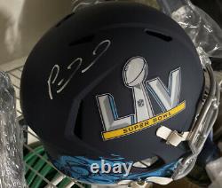 Patrick Mahomes Signed Chiefs Super Bowl LV Full Size Speed Helmet Beckett