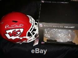 Patrick Mahomes Signed Kansas City Chiefs Full Size Super Bowl LIV Helmet Jsa