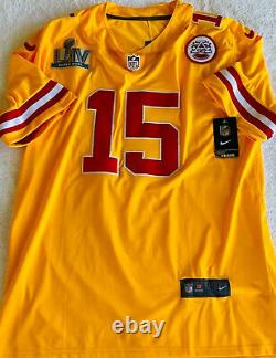 Patrick Mahomes Signed Kansas City Chiefs Nike NFL Jersey Super Bowl MVP COA