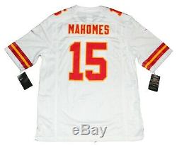 Patrick Mahomes Signed Kansas City Chiefs White Nike Super Bowl LIV Jersey Jsa