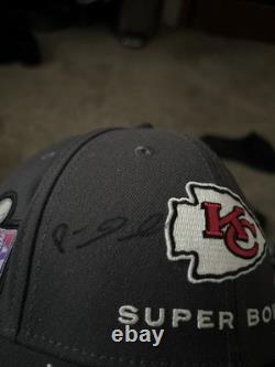 Patrick Mahomes Signed Super Bowl Sideline New Era Brand new Hat