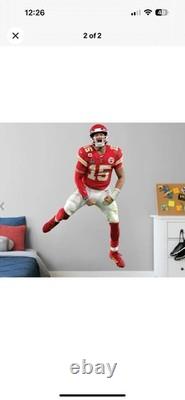 Patrick Mahomes Super Bowl LIV MVP Life-Size Chiefs Decal NFL Fathead with11 Decal