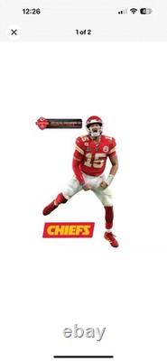 Patrick Mahomes Super Bowl LIV MVP Life-Size Chiefs Decal NFL Fathead with11 Decal