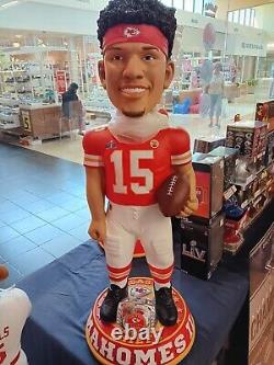 Patrick Mahomes Super Bowl LVIII FOCO 3-foot Bobblehead