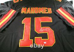 Patrick Mahomes / Super Bowl Mvp / Autographed Chiefs Pro Style Jersey / Coa