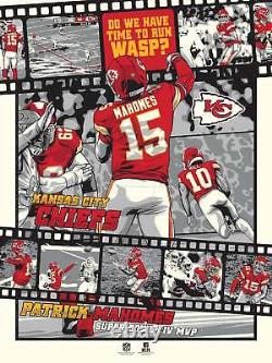 Phenom Gallery Kansas City Chiefs Super Bowl LIV Legendary Moments Deluxe Framed