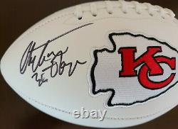 RARE Christian Okoye Signed Auto Chiefs Super Bowl LIV Football JSA Witnessed