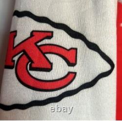 RARE Kansas City Chiefs Hoodie Zip Jacket NFL Superbowl 2020 Mahomes Kelce XL