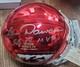 Rare Le Super Bowl Chrome Chiefs Len Dawson Sb Iv Mvp Inscript Mini Helmet Jsa